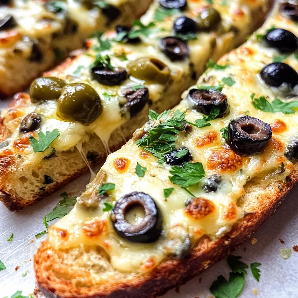 Olive Cheese Bread