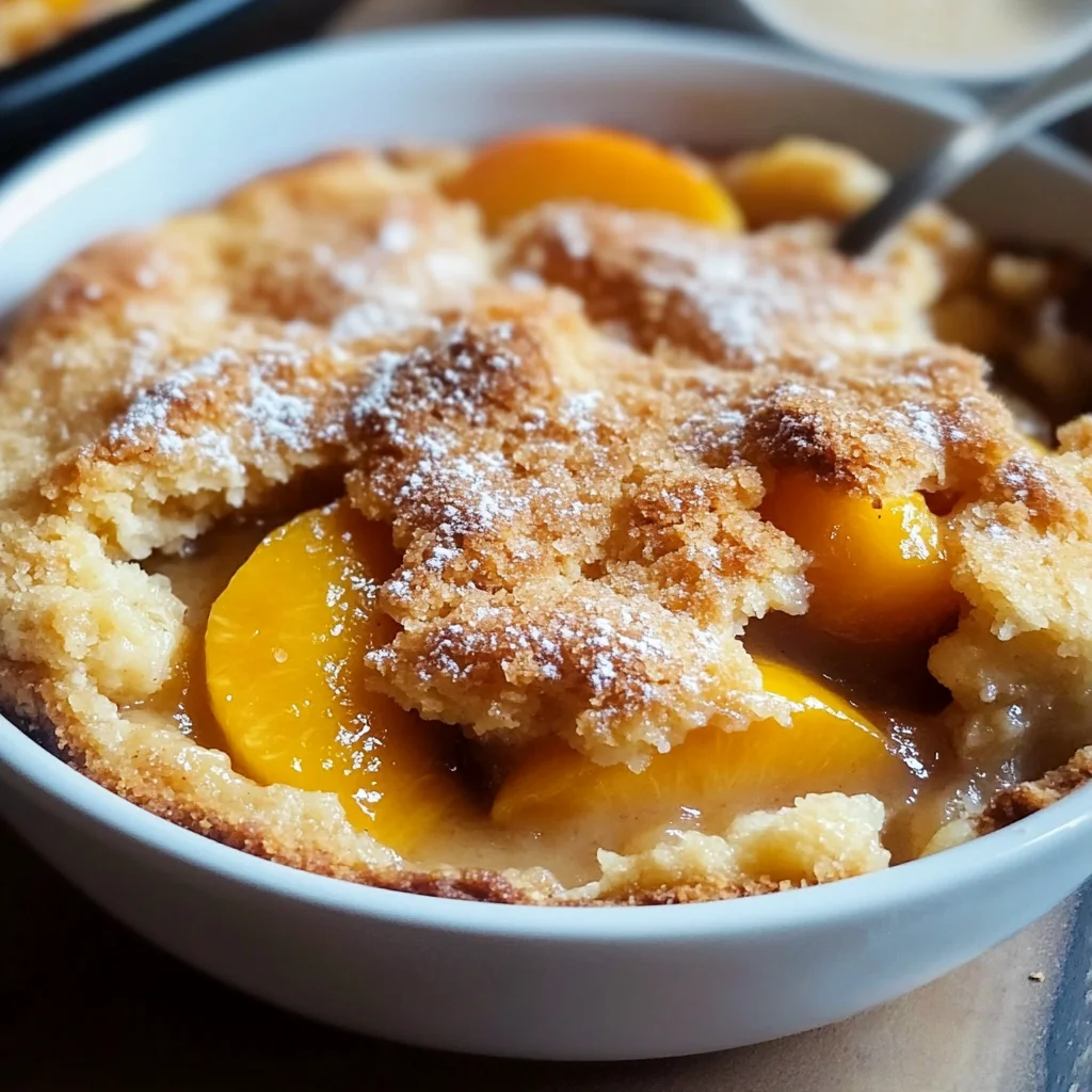 Peach Cobbler
