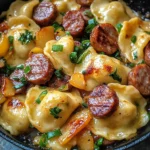 Pierogi Sausage Skillet