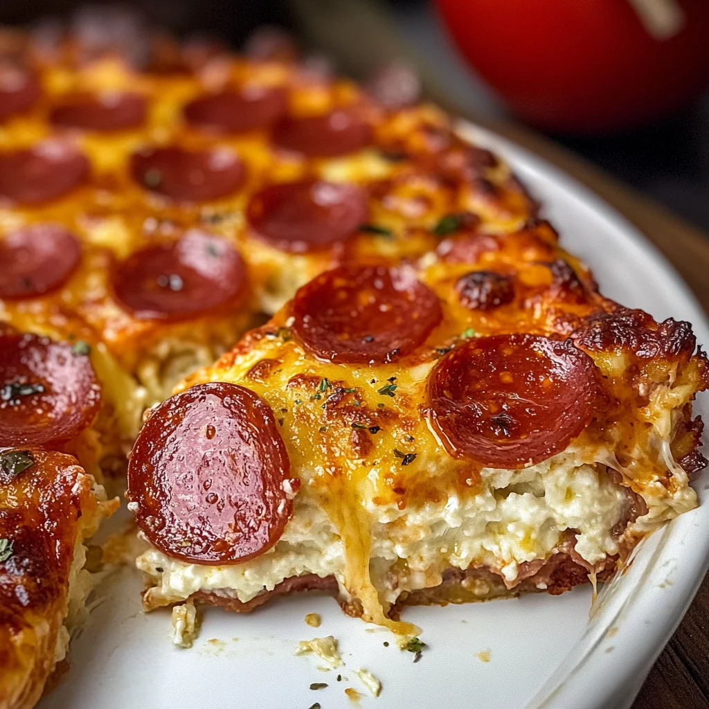 Pizza Style Cottage Cheese Bake – Easy Protein-Packed Dinner