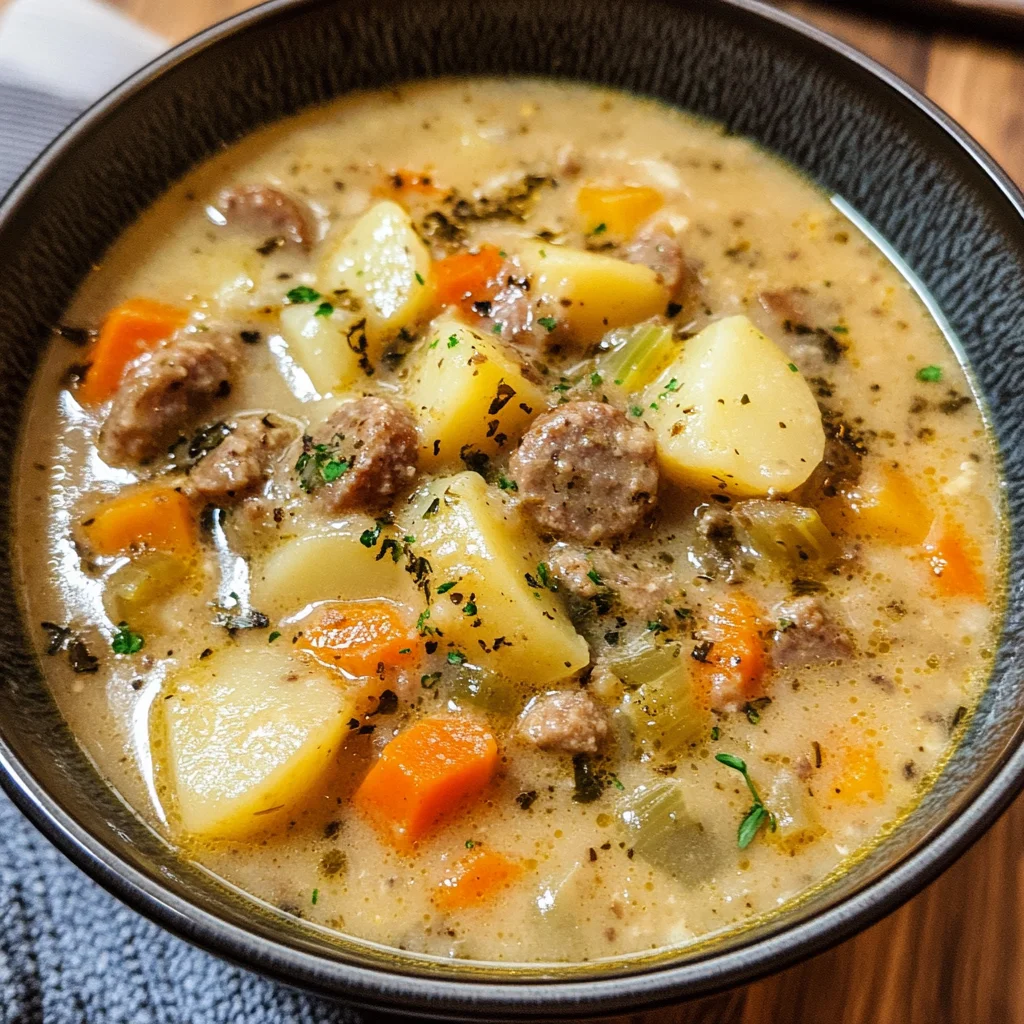 Potato and Sausage Chowder