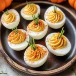 Pumpkin Patch Deviled Eggs