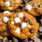Pumpkin S'mores Cookies