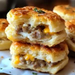 Sausage and Cream Cheese Biscuit Bites