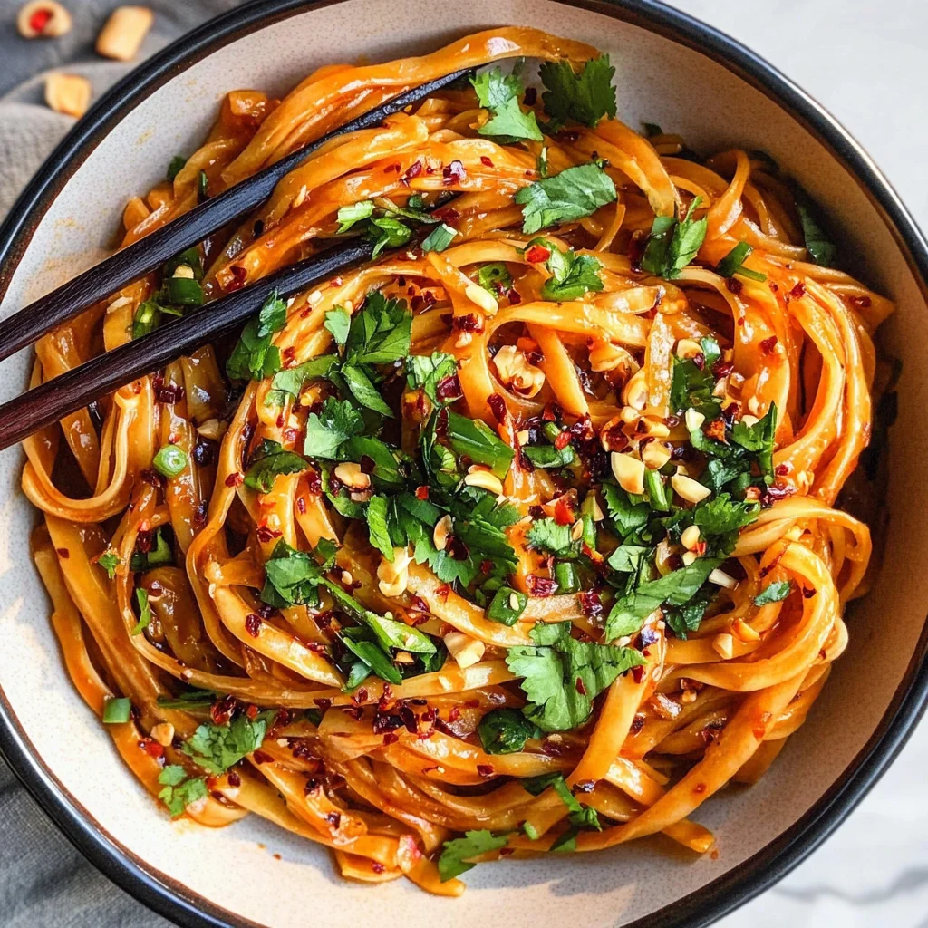 Shallot Chili Oil Noodles