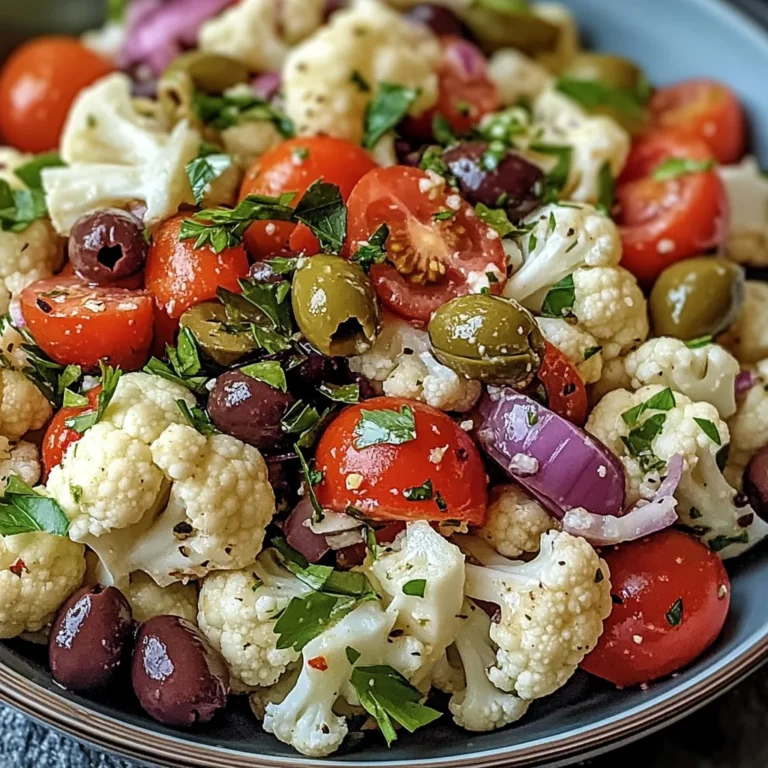 Sicilian Cauliflower Salad
