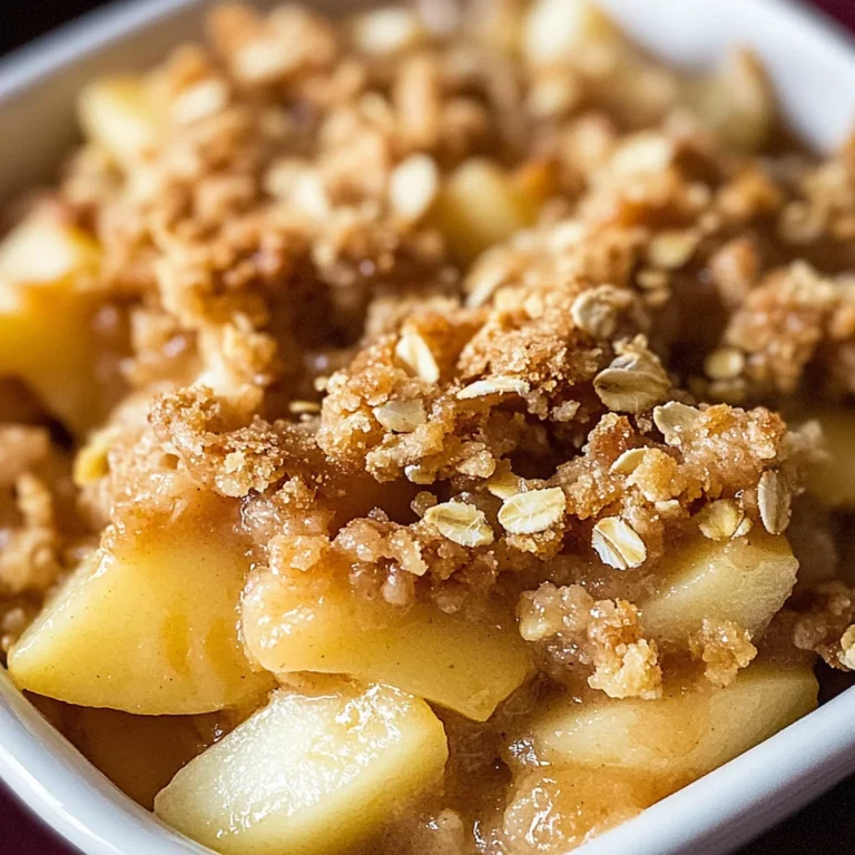 Simple Apple Crumble (Apple Crisp)