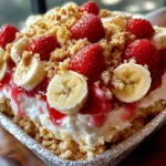 Strawberry Crunch Banana Pudding Recipe - Easy Dessert Delight
