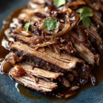 Sweet & Savory Caramelized Pulled Beef Brisket