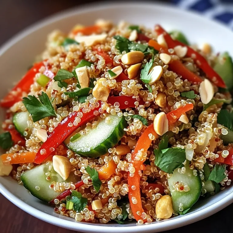 Thai Quinoa Crunch Salad