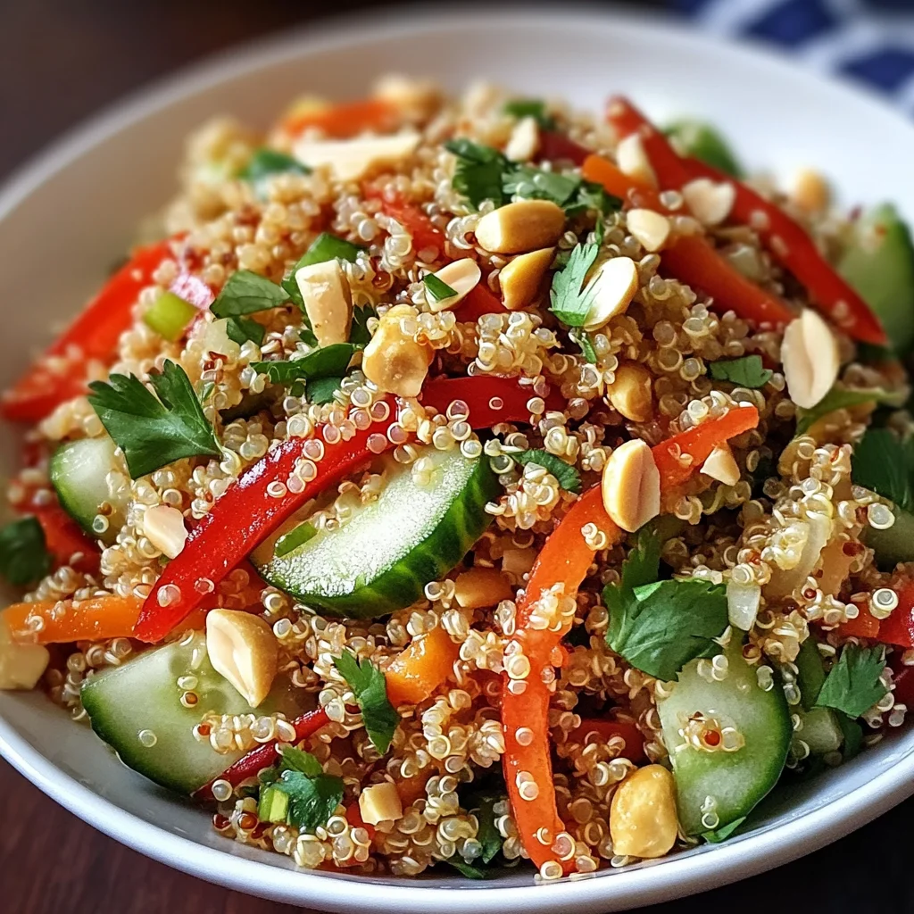 Thai Quinoa Crunch Salad