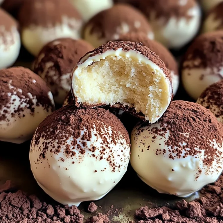 Tiramisu Truffles Recipe