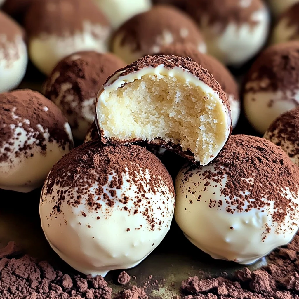 Tiramisu Truffles Recipe