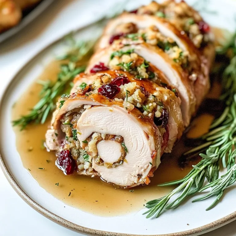 Turkey Roulade Recipe