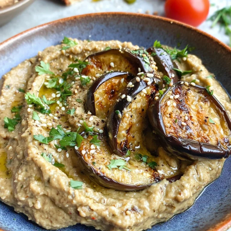 Vegan Baba Ganoush Lebanese Recipe