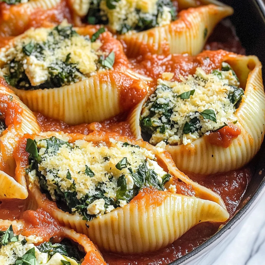Vegan Stuffed Shells
