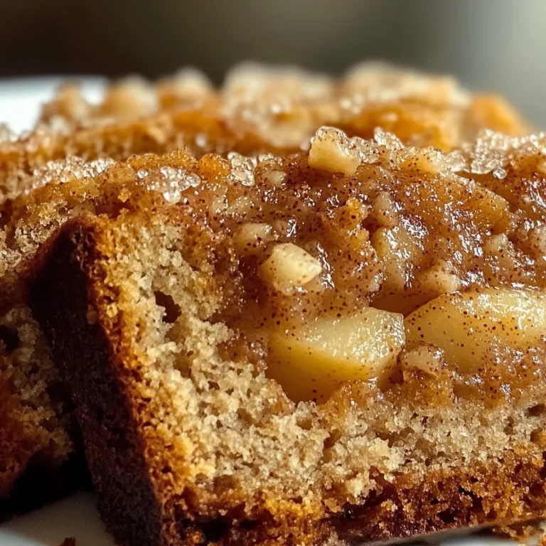 Warm Cinnamon-Spiced Apple Bread