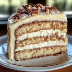White German Chocolate Cake with Cheesecake Center