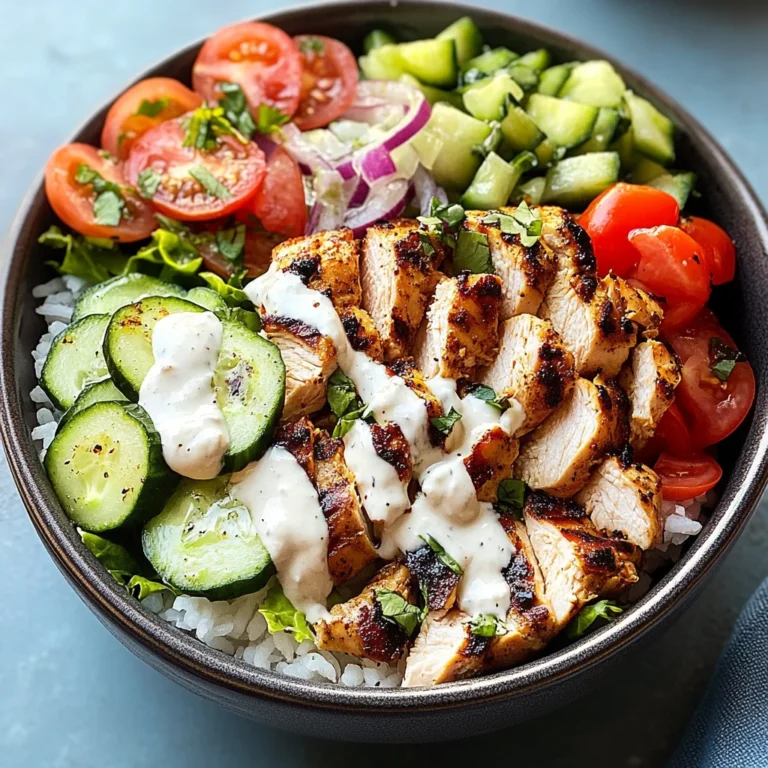 Chicken Shawarma Bowl