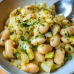 Creamy Butter Beans with Leeks & Lemon