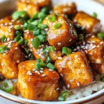 Crispy Orange Tofu