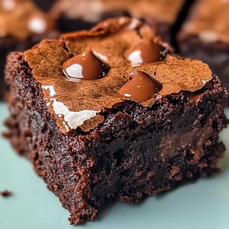 Flourless Brownies