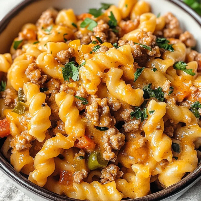 Healthy Hamburger Helper