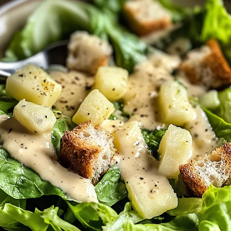 Homemade Caesar Salad Dressing