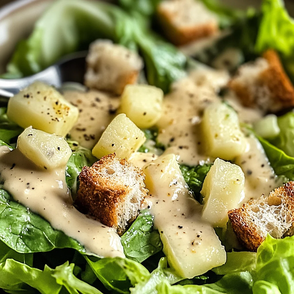 Homemade Caesar Salad Dressing