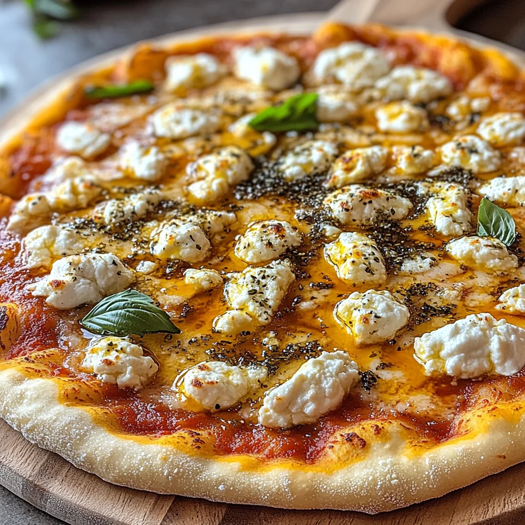 Hot Honey Ricotta Pizza