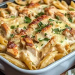 Marry Me Chicken Pasta Casserole