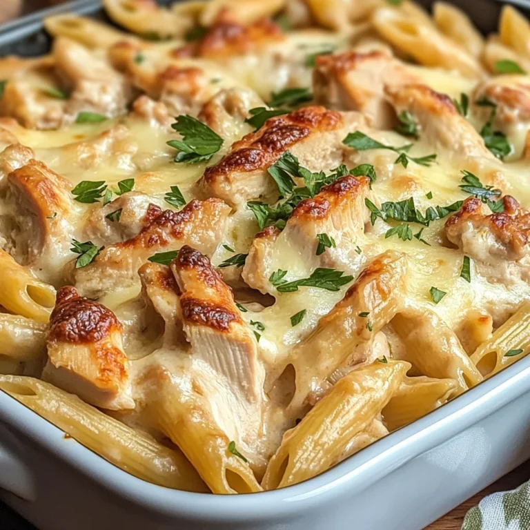 Marry Me Chicken Pasta Casserole