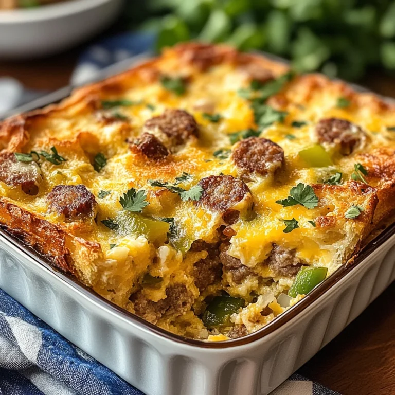 Sausage Breakfast Strata