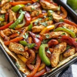 Sheet Pan Chicken Fajitas