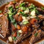 Slow Cooker Salsa Beef