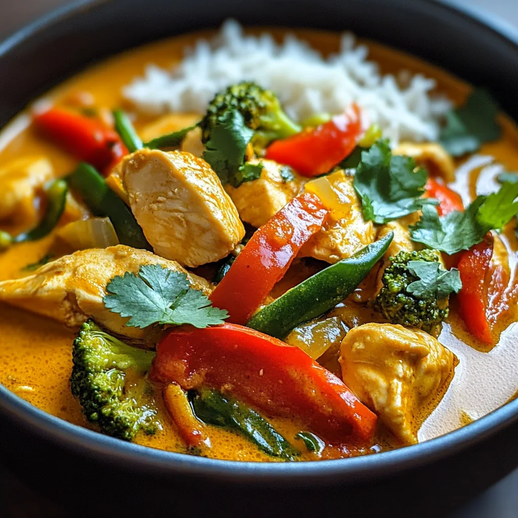 Thai Coconut Curry Chicken