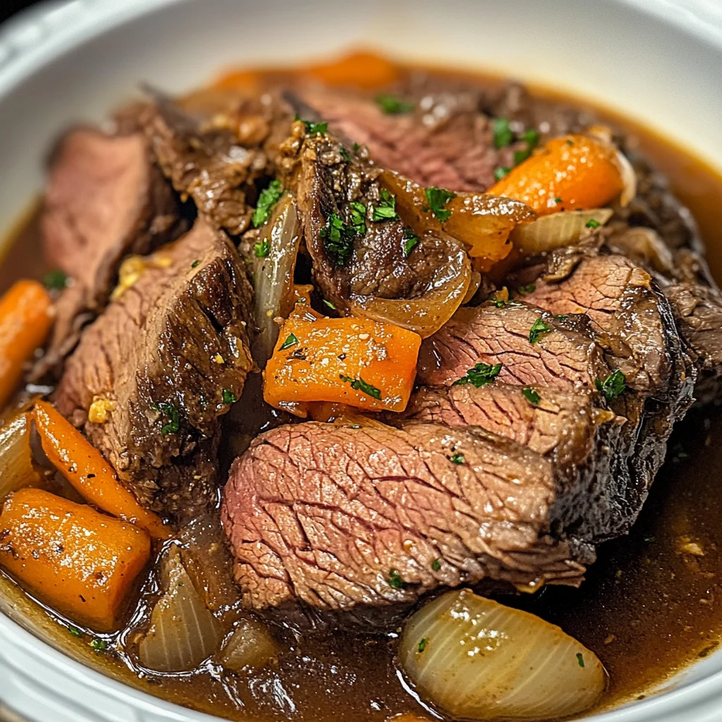 Worcestershire Butter Pot Roast